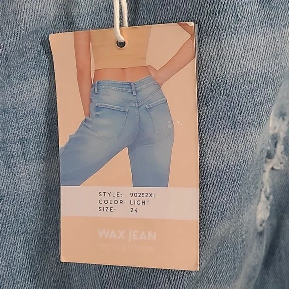 Wax Women's Blue Jeans - Picture 3 of 10